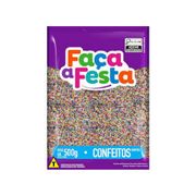 Confeito Faca Festa Micanga 8 Cores 500g